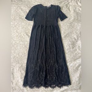 Zara Lace Black Dress